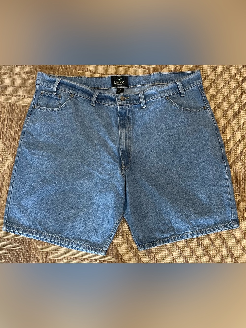 RedHead Men's Light Blue Denim Shorts